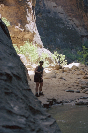 Karen in River Cave